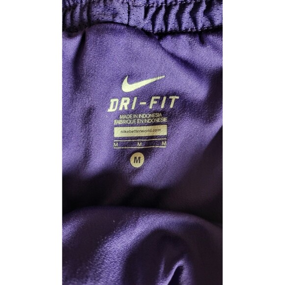 Nike Running Shorts Size Medium Purple With Liner Dri-fit UW Washington Huskies - Picture 7 of 8